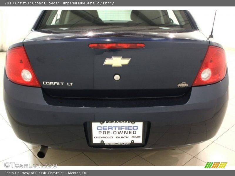 Imperial Blue Metallic / Ebony 2010 Chevrolet Cobalt LT Sedan
