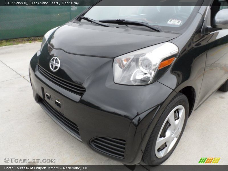 Black Sand Pearl / Dark Gray 2012 Scion iQ