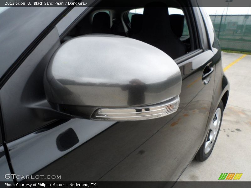 Black Sand Pearl / Dark Gray 2012 Scion iQ