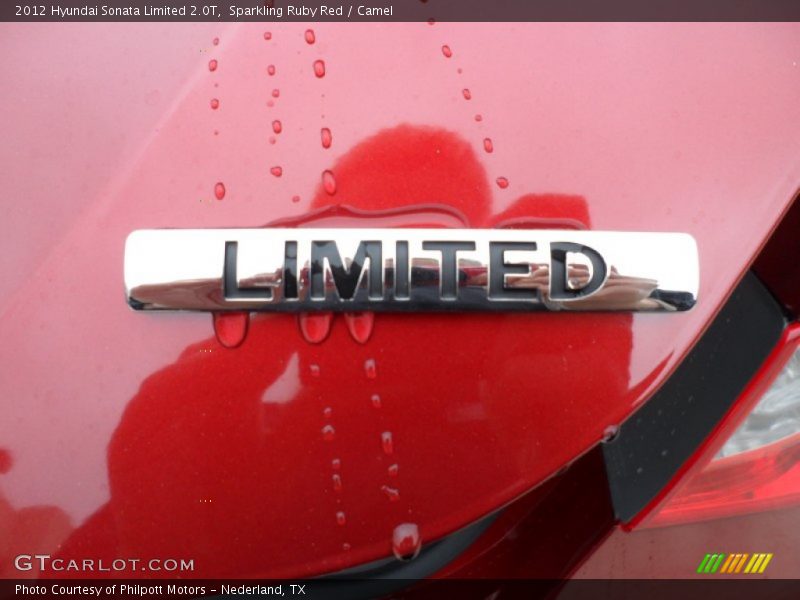  2012 Sonata Limited 2.0T Logo