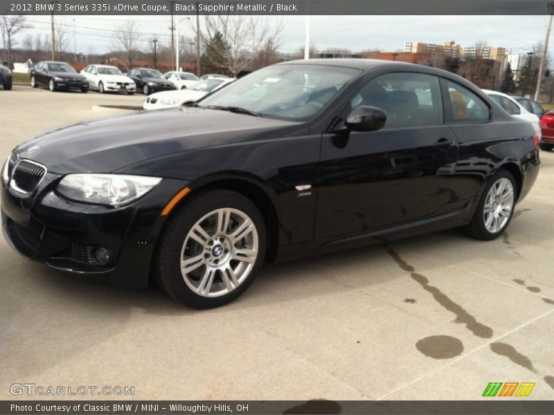 Front 3/4 View of 2012 3 Series 335i xDrive Coupe