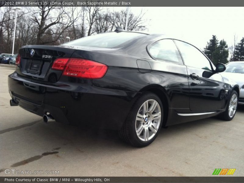 2012 3 Series 335i xDrive Coupe Black Sapphire Metallic