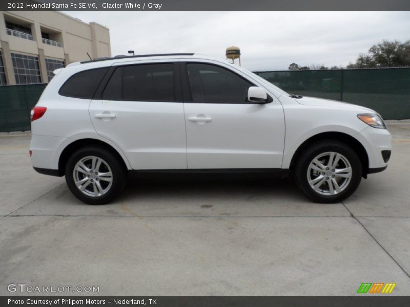  2012 Santa Fe SE V6 Glacier White