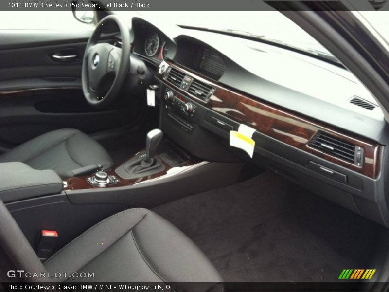 Jet Black / Black 2011 BMW 3 Series 335d Sedan