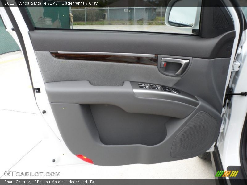 Door Panel of 2012 Santa Fe SE V6