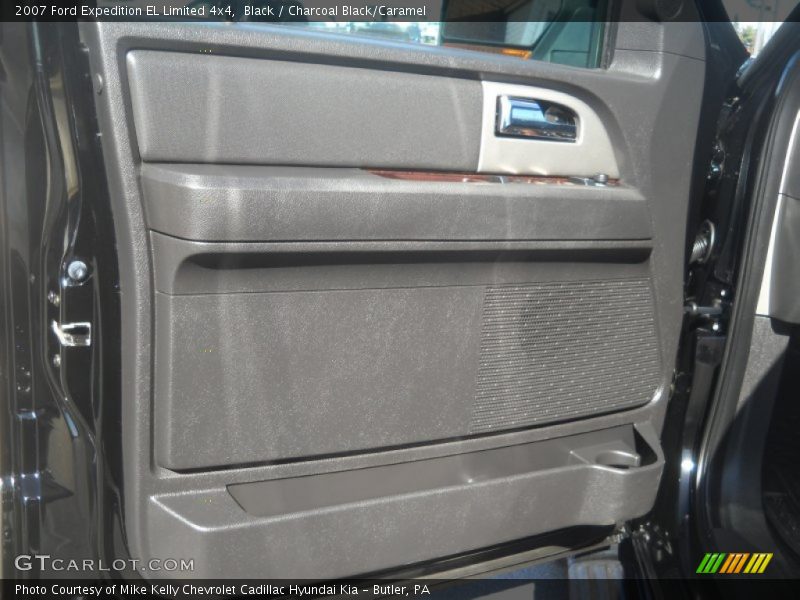 Black / Charcoal Black/Caramel 2007 Ford Expedition EL Limited 4x4