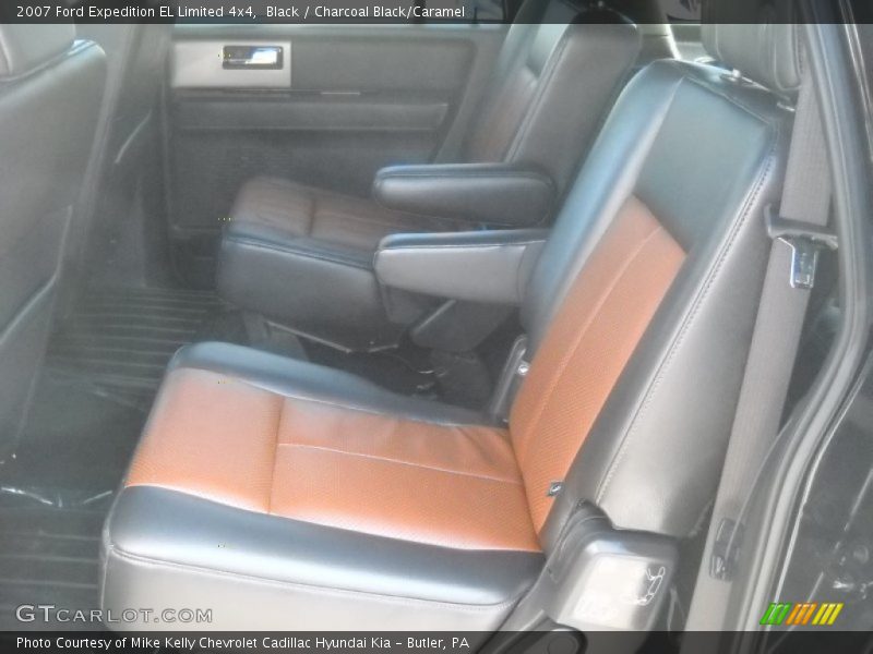Black / Charcoal Black/Caramel 2007 Ford Expedition EL Limited 4x4