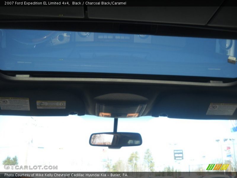 Black / Charcoal Black/Caramel 2007 Ford Expedition EL Limited 4x4