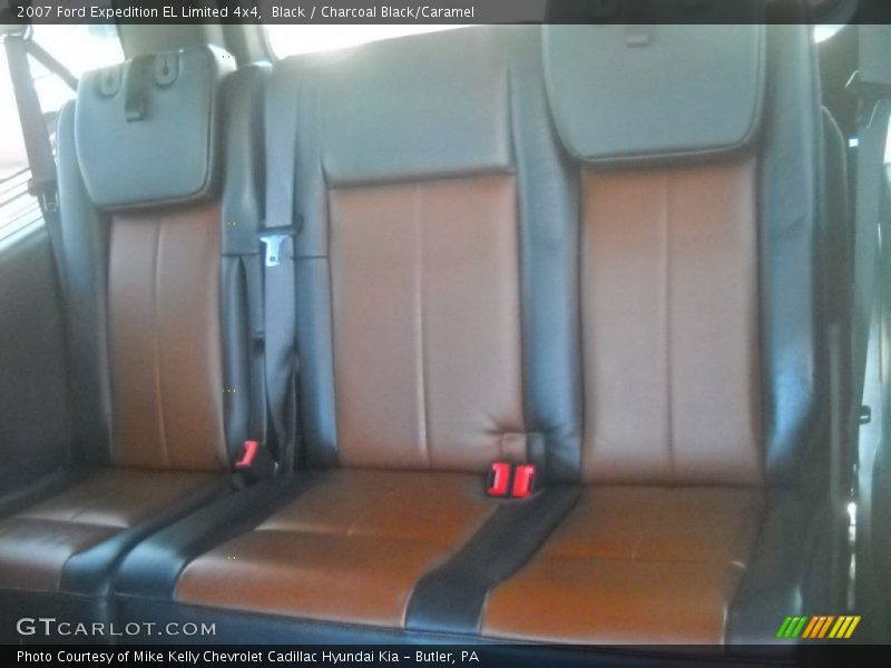 Black / Charcoal Black/Caramel 2007 Ford Expedition EL Limited 4x4