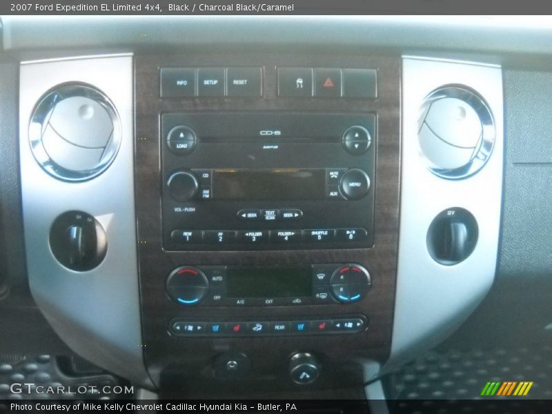 Black / Charcoal Black/Caramel 2007 Ford Expedition EL Limited 4x4