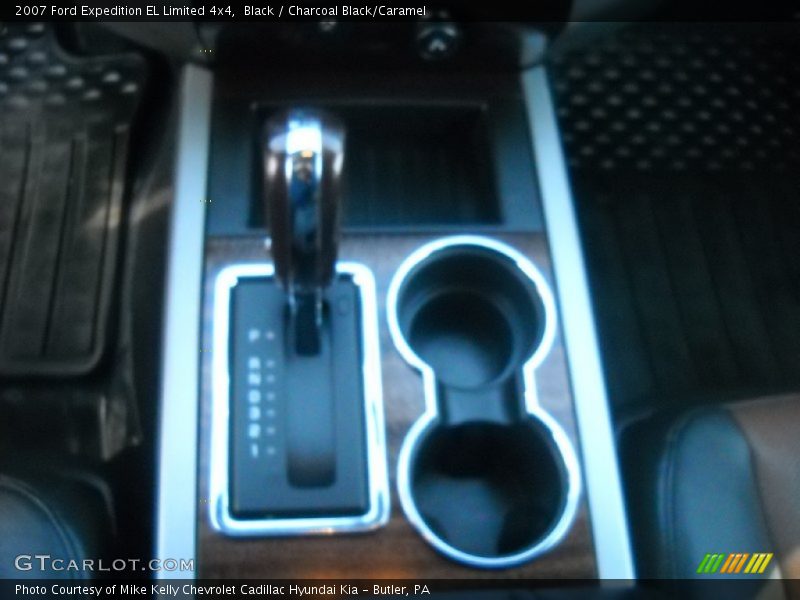 Black / Charcoal Black/Caramel 2007 Ford Expedition EL Limited 4x4
