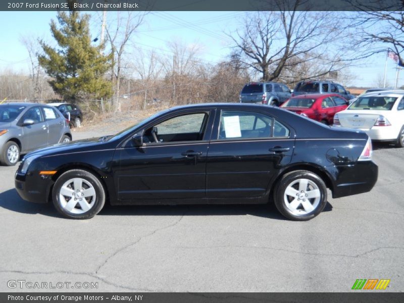 Black / Charcoal Black 2007 Ford Fusion SE