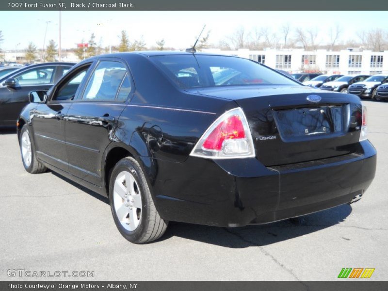 Black / Charcoal Black 2007 Ford Fusion SE