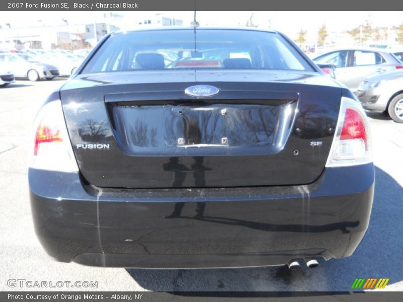 Black / Charcoal Black 2007 Ford Fusion SE