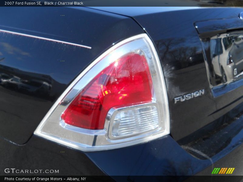 Black / Charcoal Black 2007 Ford Fusion SE