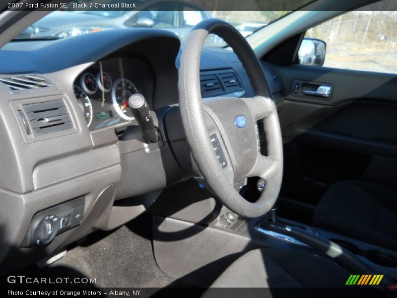 Black / Charcoal Black 2007 Ford Fusion SE