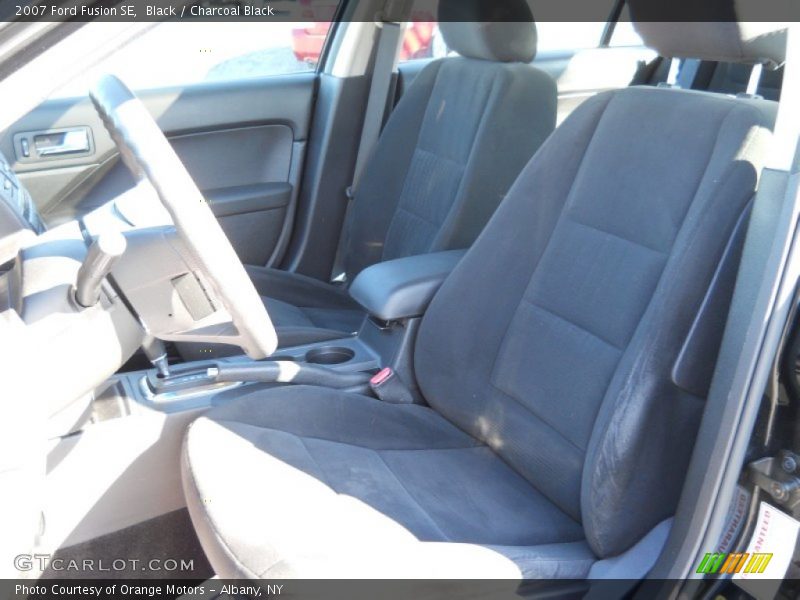 Black / Charcoal Black 2007 Ford Fusion SE
