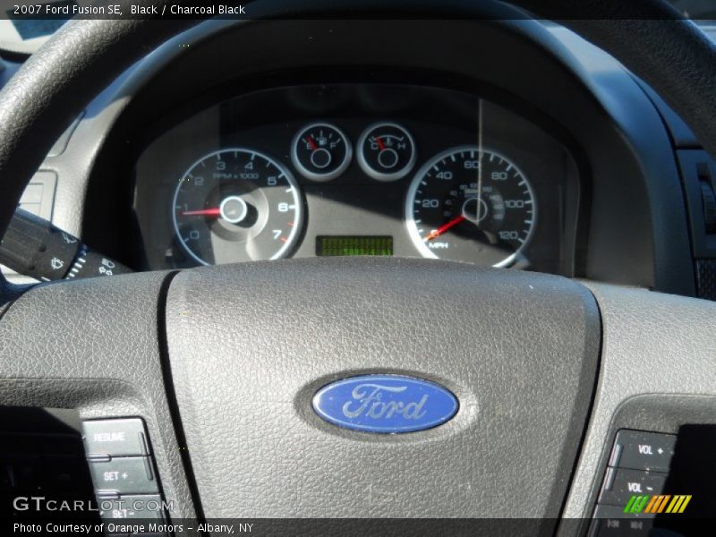 Black / Charcoal Black 2007 Ford Fusion SE