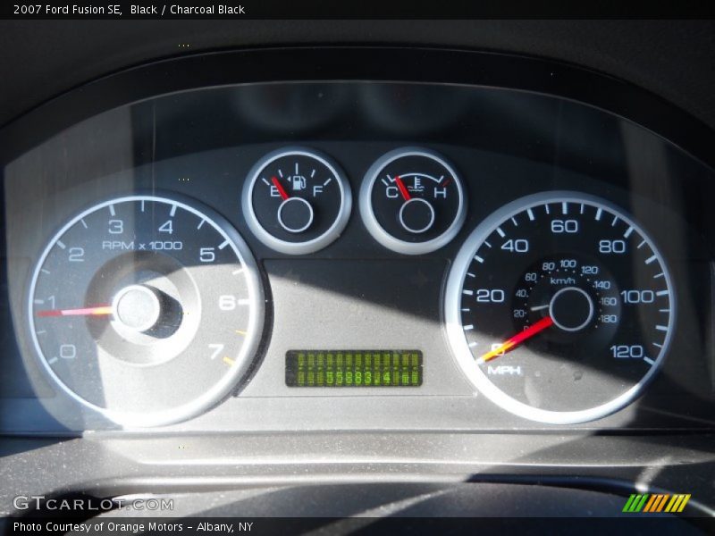 Black / Charcoal Black 2007 Ford Fusion SE