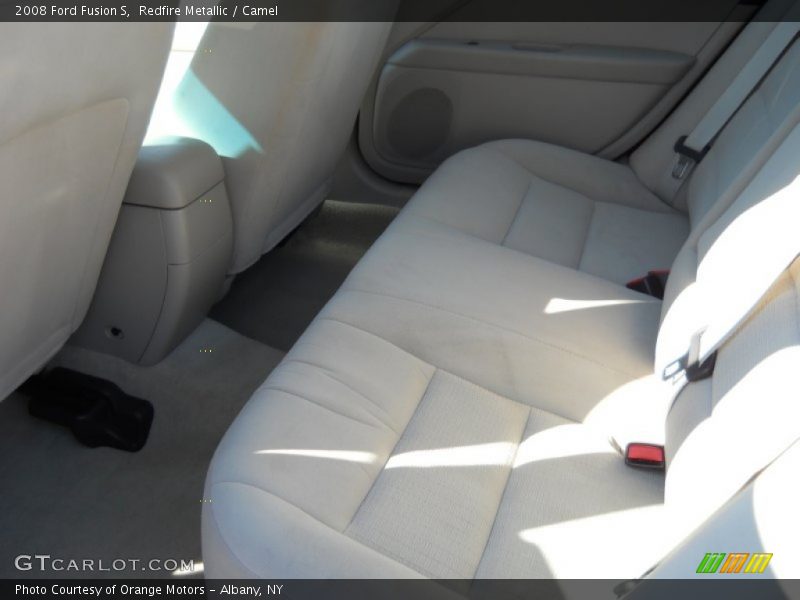 Redfire Metallic / Camel 2008 Ford Fusion S