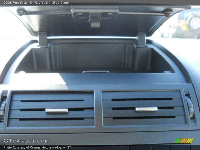 Redfire Metallic / Camel 2008 Ford Fusion S