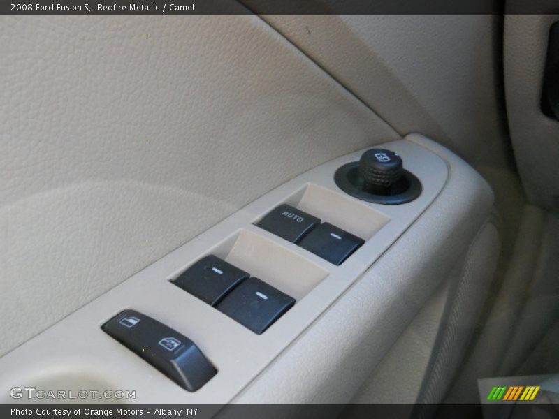 Redfire Metallic / Camel 2008 Ford Fusion S