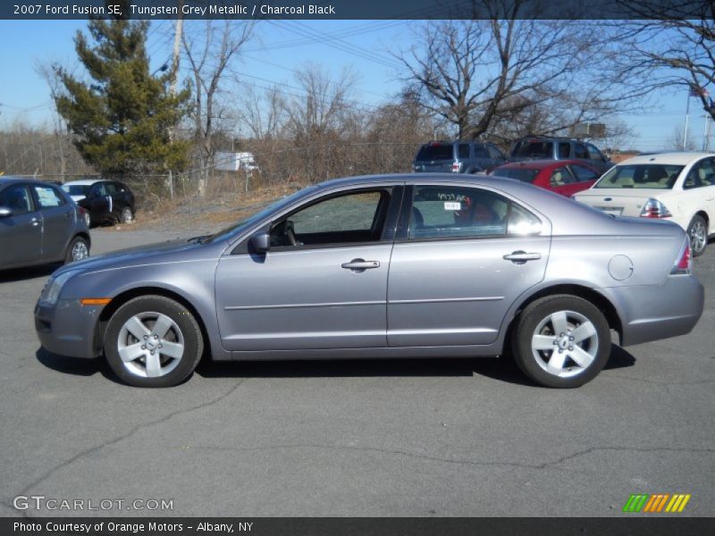 Tungsten Grey Metallic / Charcoal Black 2007 Ford Fusion SE