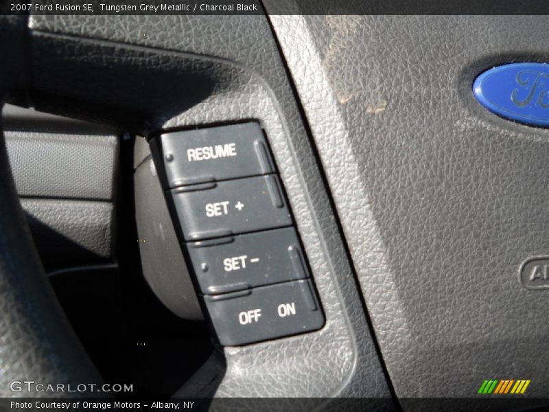Tungsten Grey Metallic / Charcoal Black 2007 Ford Fusion SE