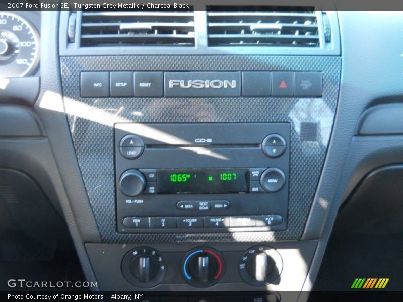 Tungsten Grey Metallic / Charcoal Black 2007 Ford Fusion SE