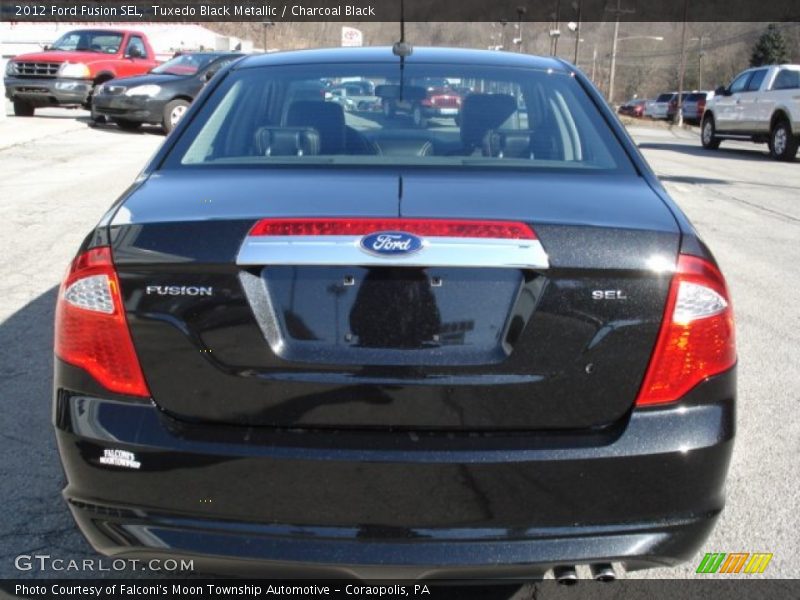 Tuxedo Black Metallic / Charcoal Black 2012 Ford Fusion SEL