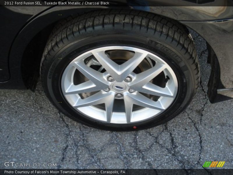 Tuxedo Black Metallic / Charcoal Black 2012 Ford Fusion SEL