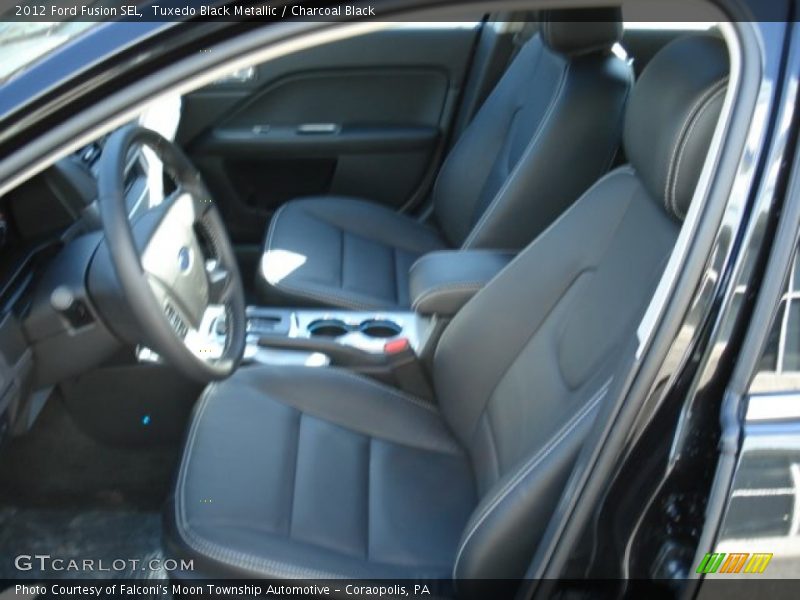 Tuxedo Black Metallic / Charcoal Black 2012 Ford Fusion SEL