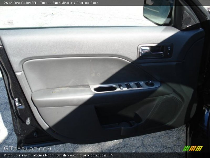 Tuxedo Black Metallic / Charcoal Black 2012 Ford Fusion SEL