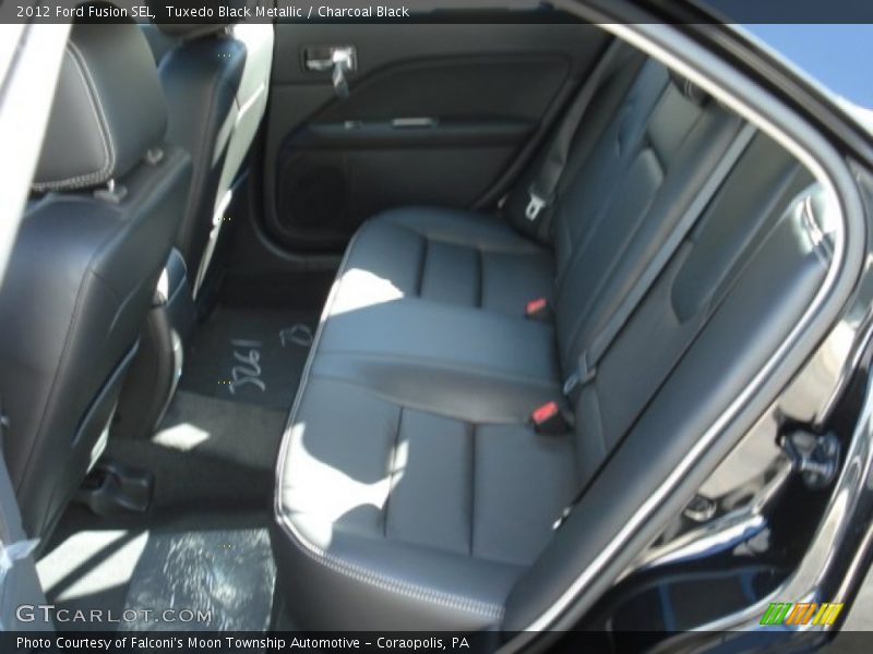Tuxedo Black Metallic / Charcoal Black 2012 Ford Fusion SEL