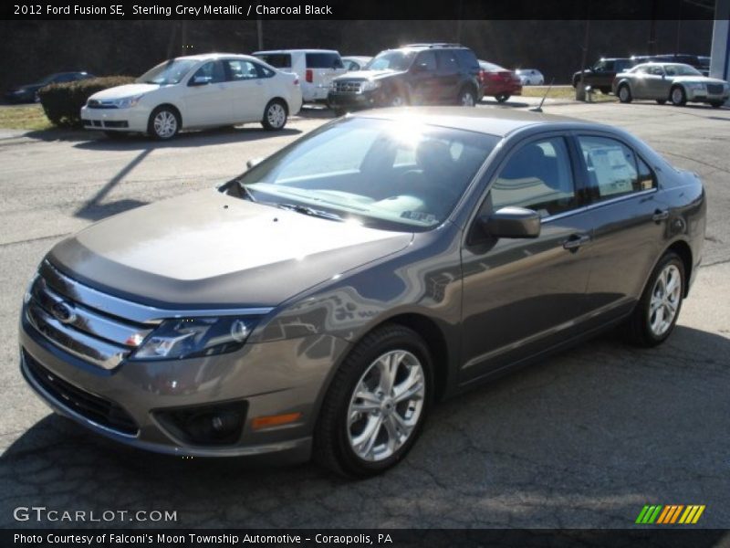 Sterling Grey Metallic / Charcoal Black 2012 Ford Fusion SE