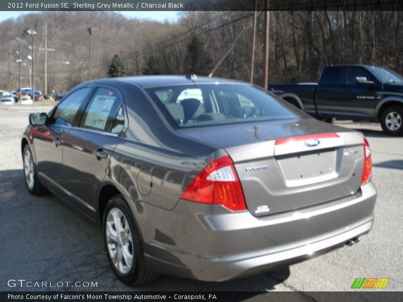 Sterling Grey Metallic / Charcoal Black 2012 Ford Fusion SE