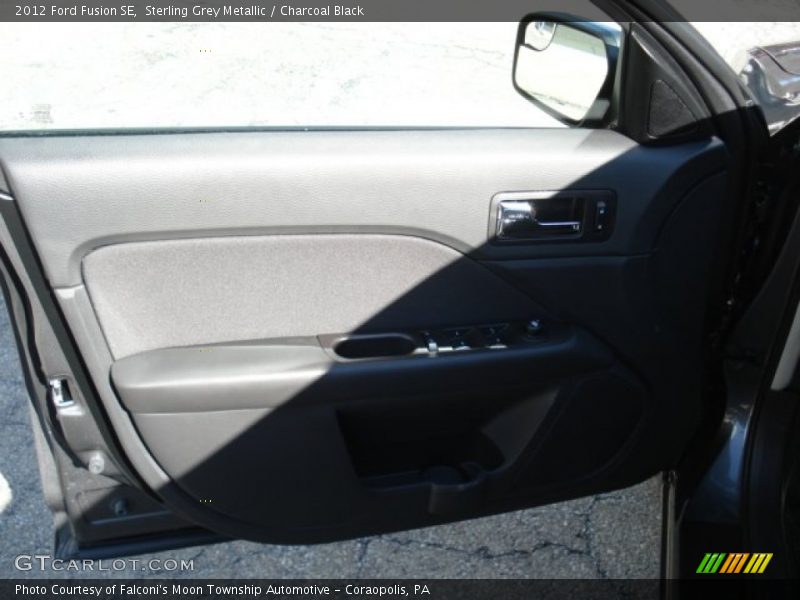 Sterling Grey Metallic / Charcoal Black 2012 Ford Fusion SE