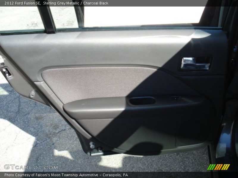 Sterling Grey Metallic / Charcoal Black 2012 Ford Fusion SE