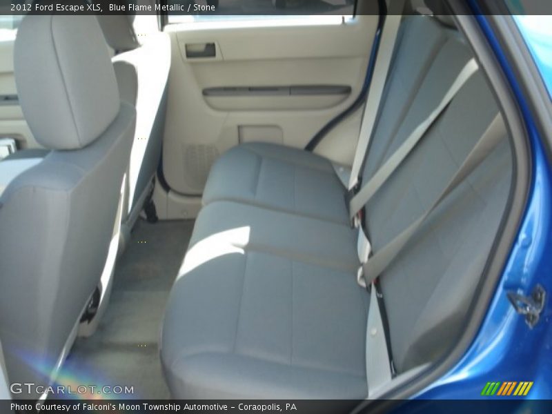 Blue Flame Metallic / Stone 2012 Ford Escape XLS