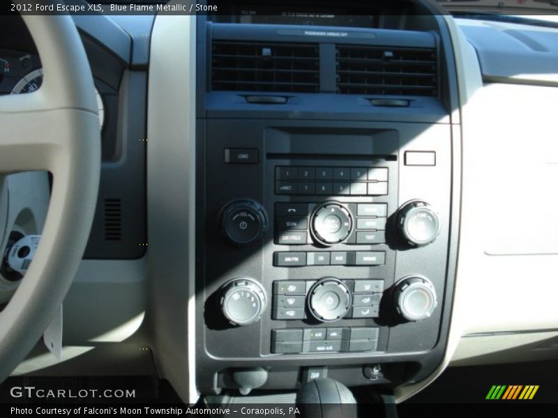 Blue Flame Metallic / Stone 2012 Ford Escape XLS