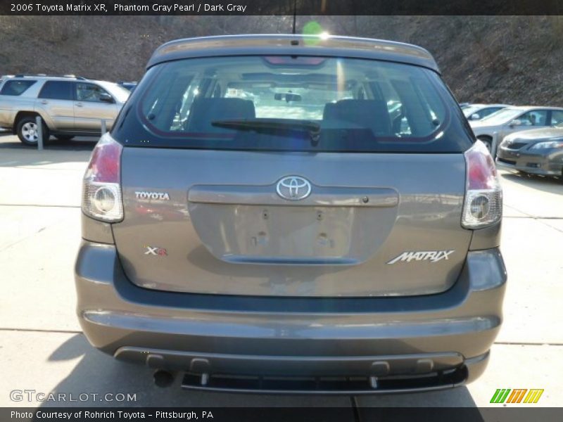 Phantom Gray Pearl / Dark Gray 2006 Toyota Matrix XR