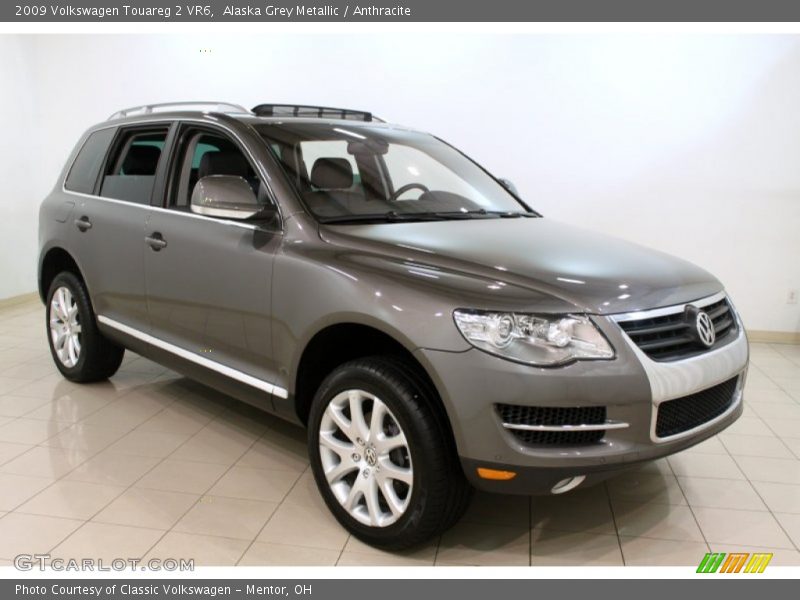 Alaska Grey Metallic / Anthracite 2009 Volkswagen Touareg 2 VR6