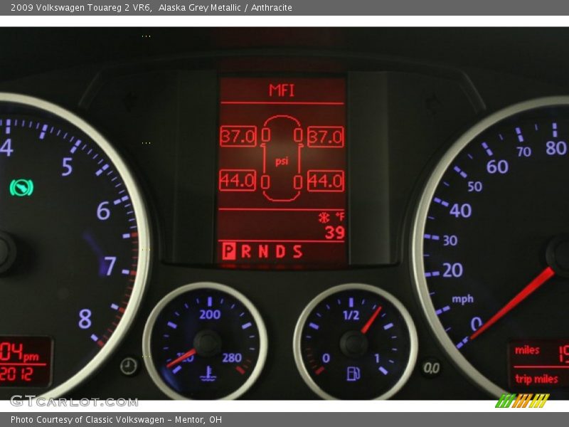 Alaska Grey Metallic / Anthracite 2009 Volkswagen Touareg 2 VR6