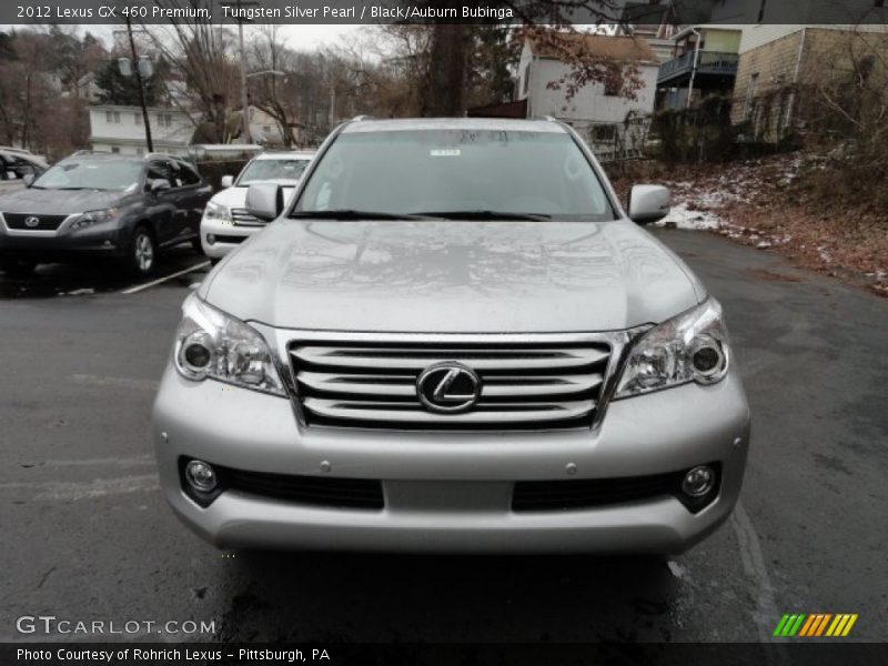 Tungsten Silver Pearl / Black/Auburn Bubinga 2012 Lexus GX 460 Premium