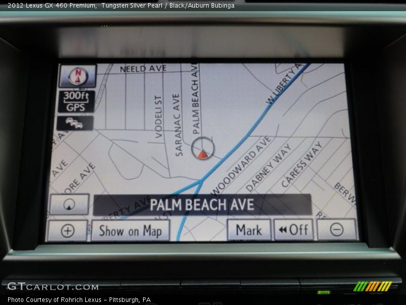 Tungsten Silver Pearl / Black/Auburn Bubinga 2012 Lexus GX 460 Premium