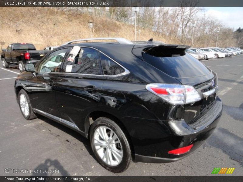 Stargazer Black / Black 2012 Lexus RX 450h AWD Hybrid