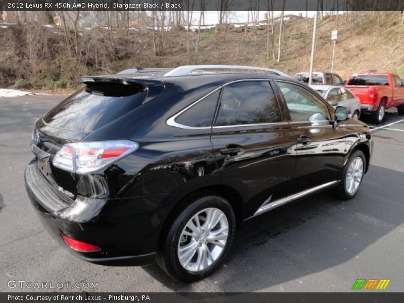 Stargazer Black / Black 2012 Lexus RX 450h AWD Hybrid