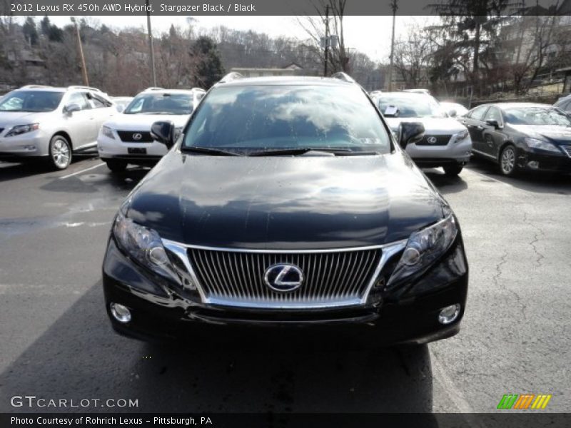 Stargazer Black / Black 2012 Lexus RX 450h AWD Hybrid