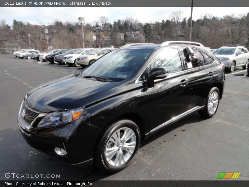 Stargazer Black / Black 2012 Lexus RX 450h AWD Hybrid