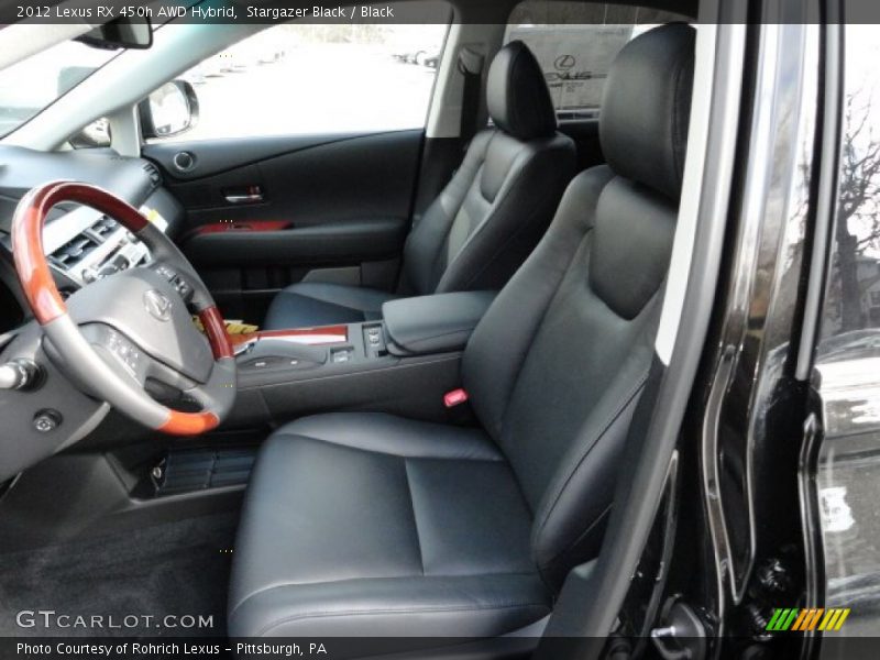 Stargazer Black / Black 2012 Lexus RX 450h AWD Hybrid